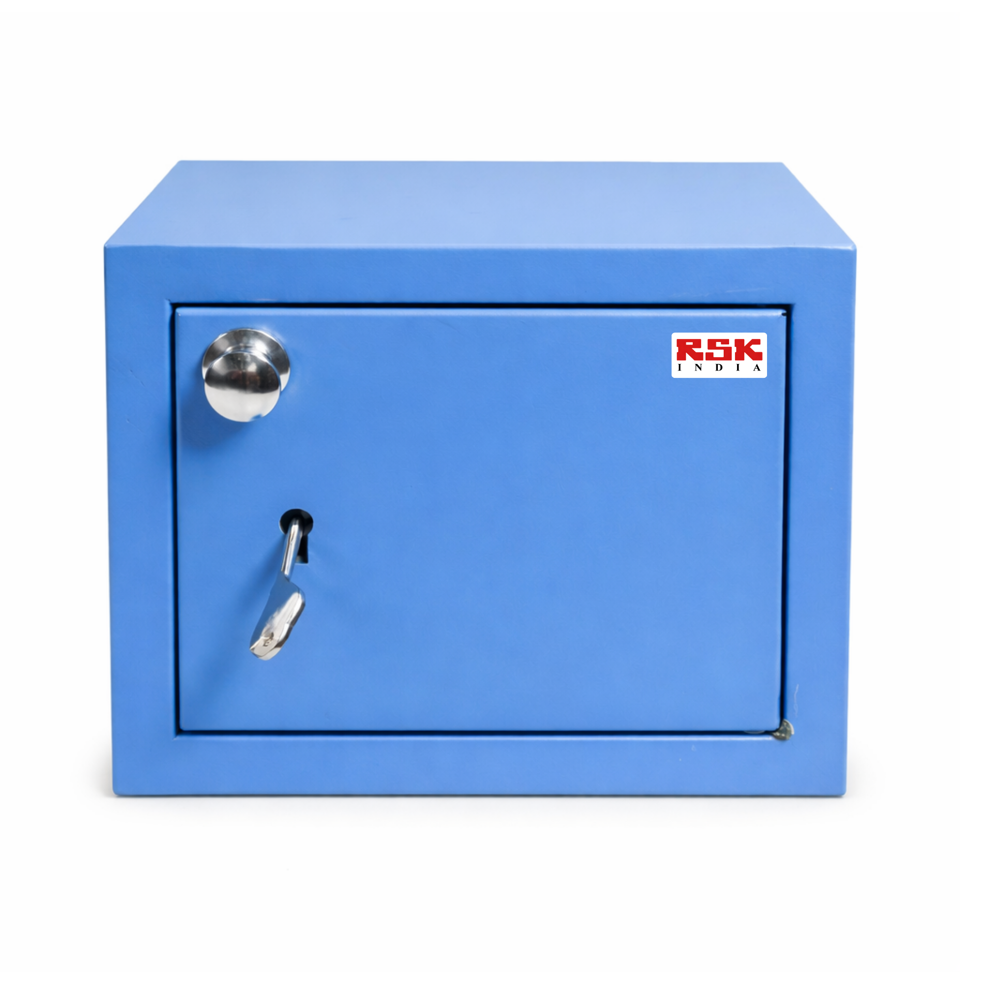 Heavy Duty Metal Cash Box with Handle & Key Lock