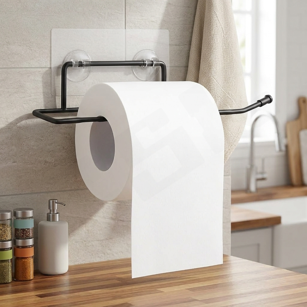 1 Pcs Toilet Paper Roll Holder| Kitchen Towel Hanger Holder | Kitchen Tissue Roll Holder