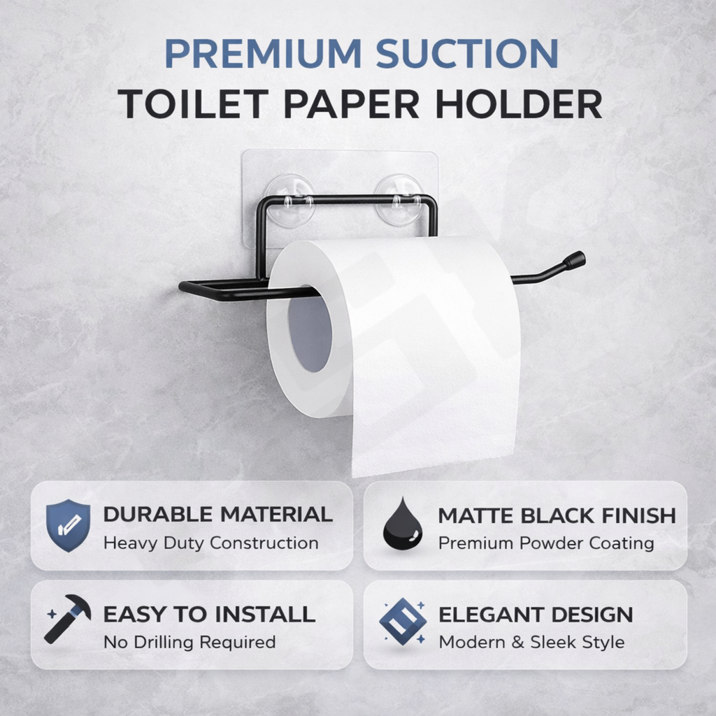 1 Pcs Toilet Paper Roll Holder| Kitchen Towel Hanger Holder | Kitchen Tissue Roll Holder