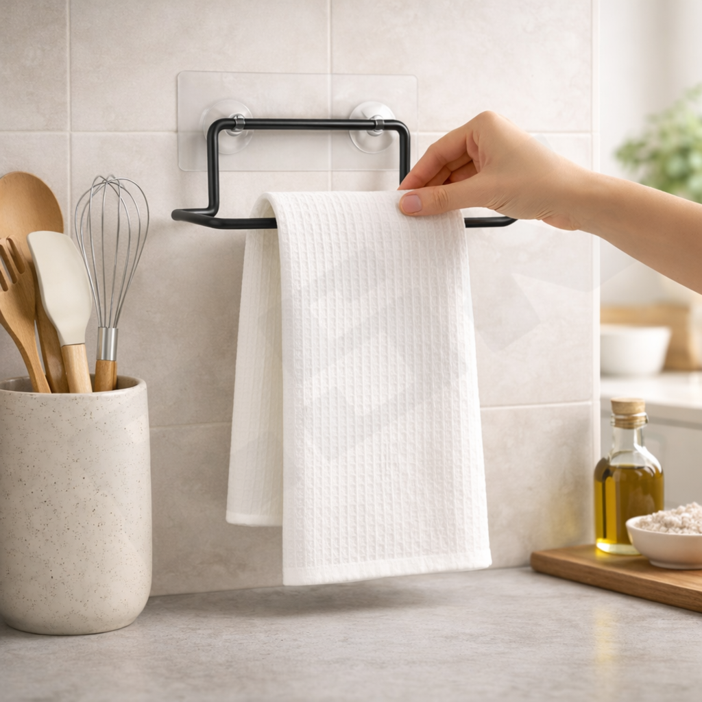 1 Pcs Toilet Paper Roll Holder| Kitchen Towel Hanger Holder | Kitchen Tissue Roll Holder