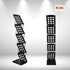 5-Slot Floor Catalogue & Magazine Stand