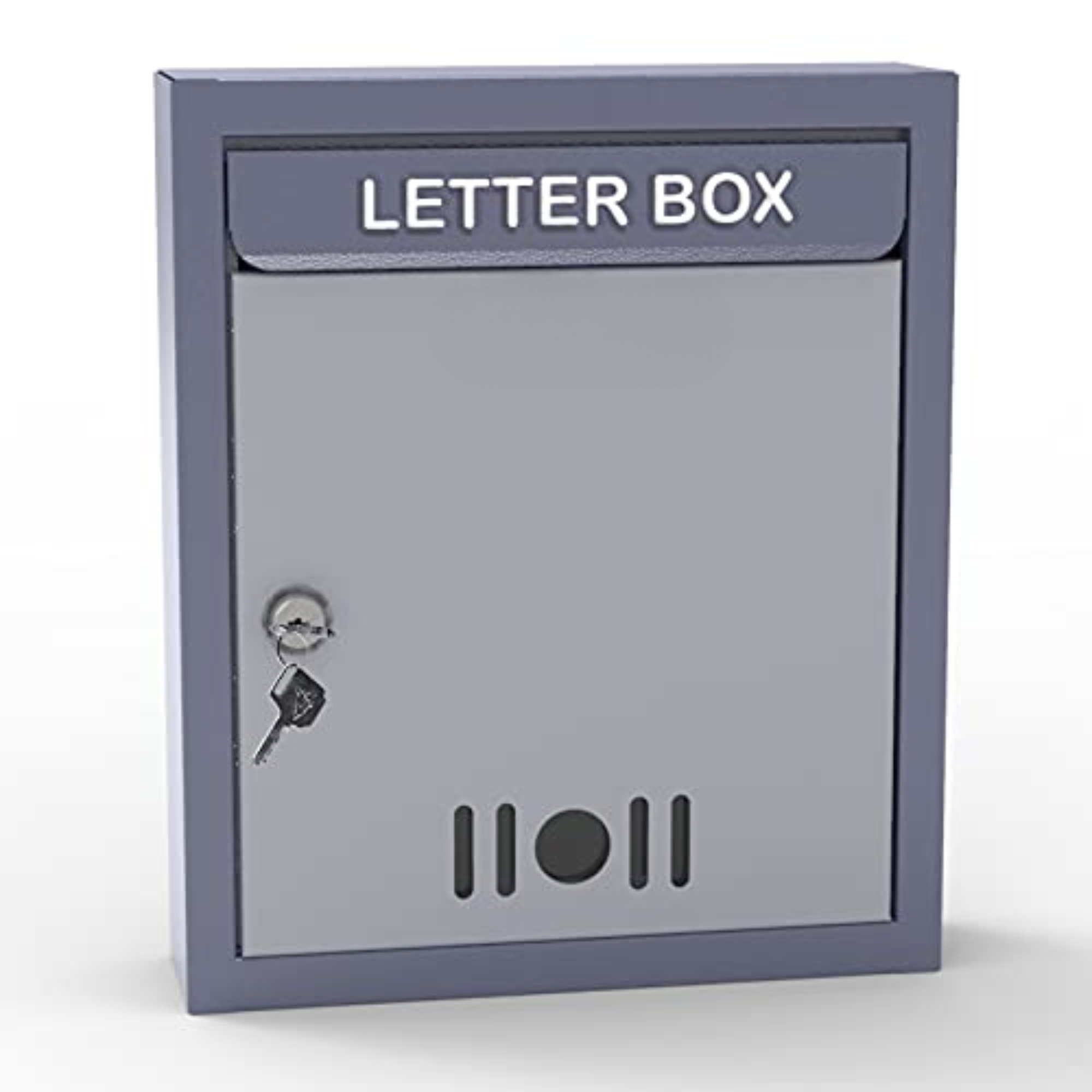 Wall-Mounted Metal Letter Box