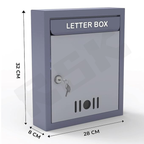 Wall-Mounted Metal Letter Box