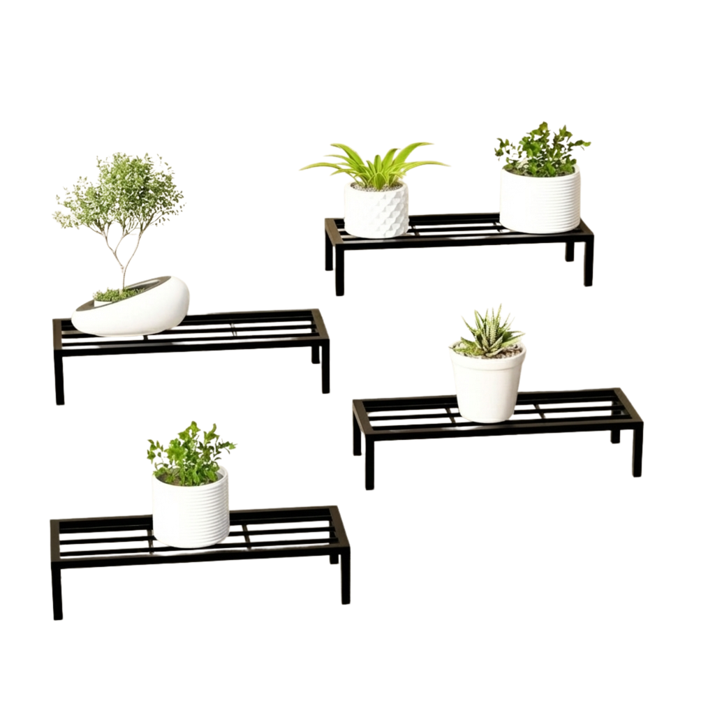 Heavy-Duty Metal Plant Stand