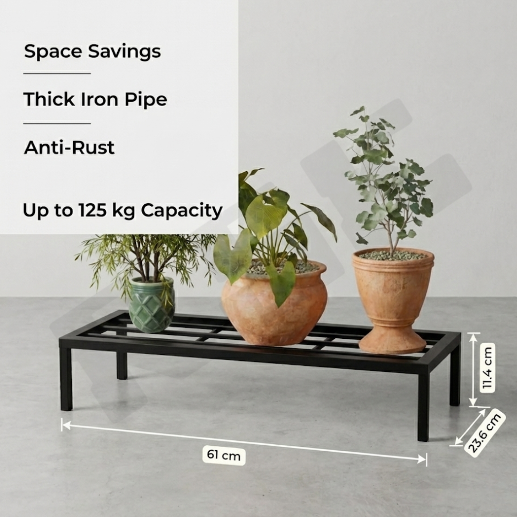 Heavy-Duty Metal Plant Stand