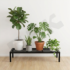 Heavy-Duty Metal Plant Stand