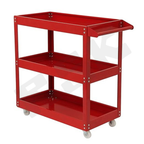 Heavy-Duty Metal Utility Trolley