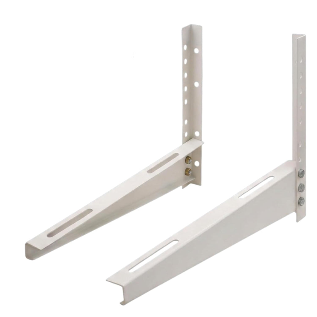 Heavy Duty AC Outdoor Unit Wall Mounting Bracket, Iron, Rust Proof, Supports up to 1700 GM, 46x31 cm, with Wall Fittings