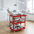 Heavy-Duty Metal Utility Trolley