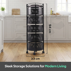 Vertical Kitchen Storage Rack