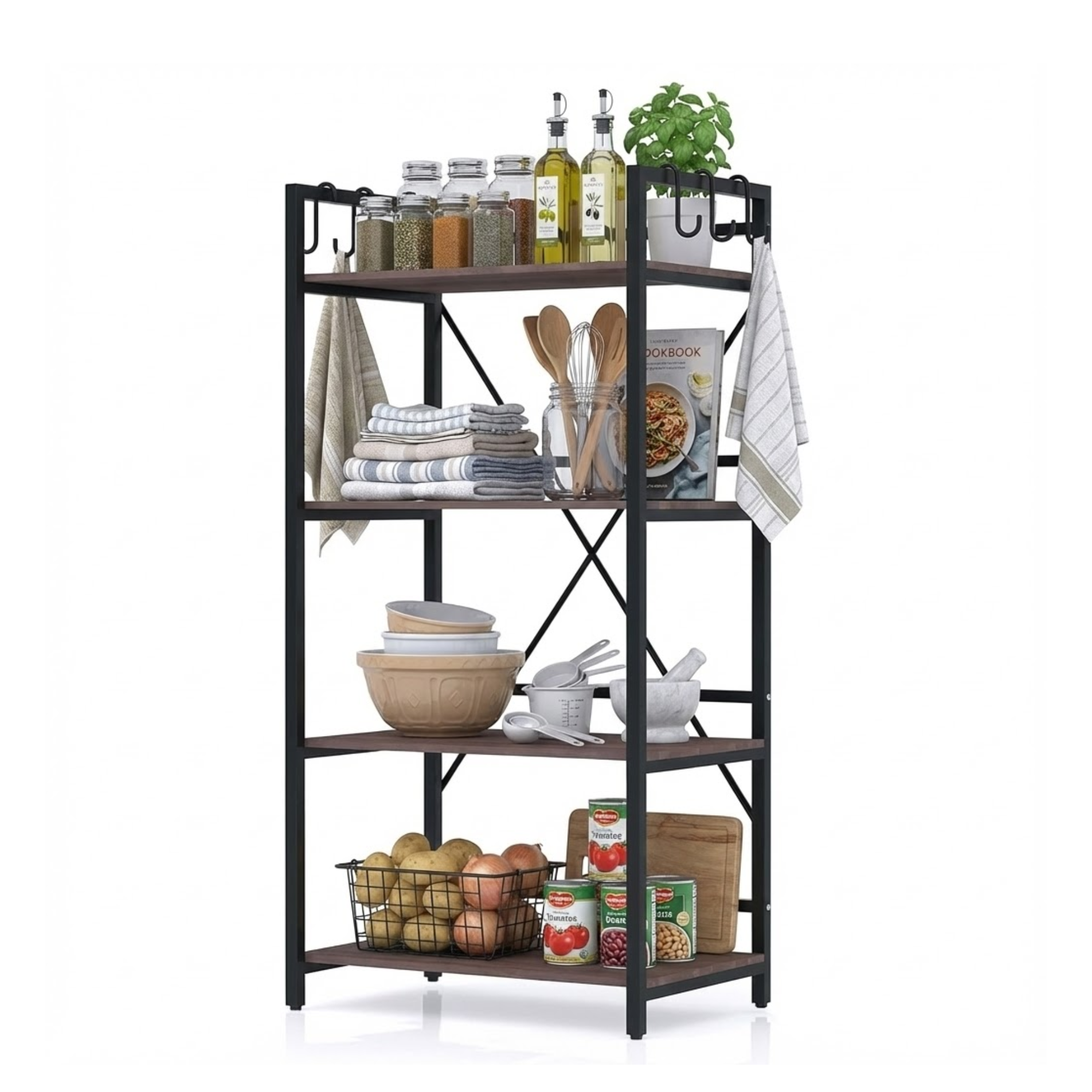 Multipurpose Metal Storage Rack