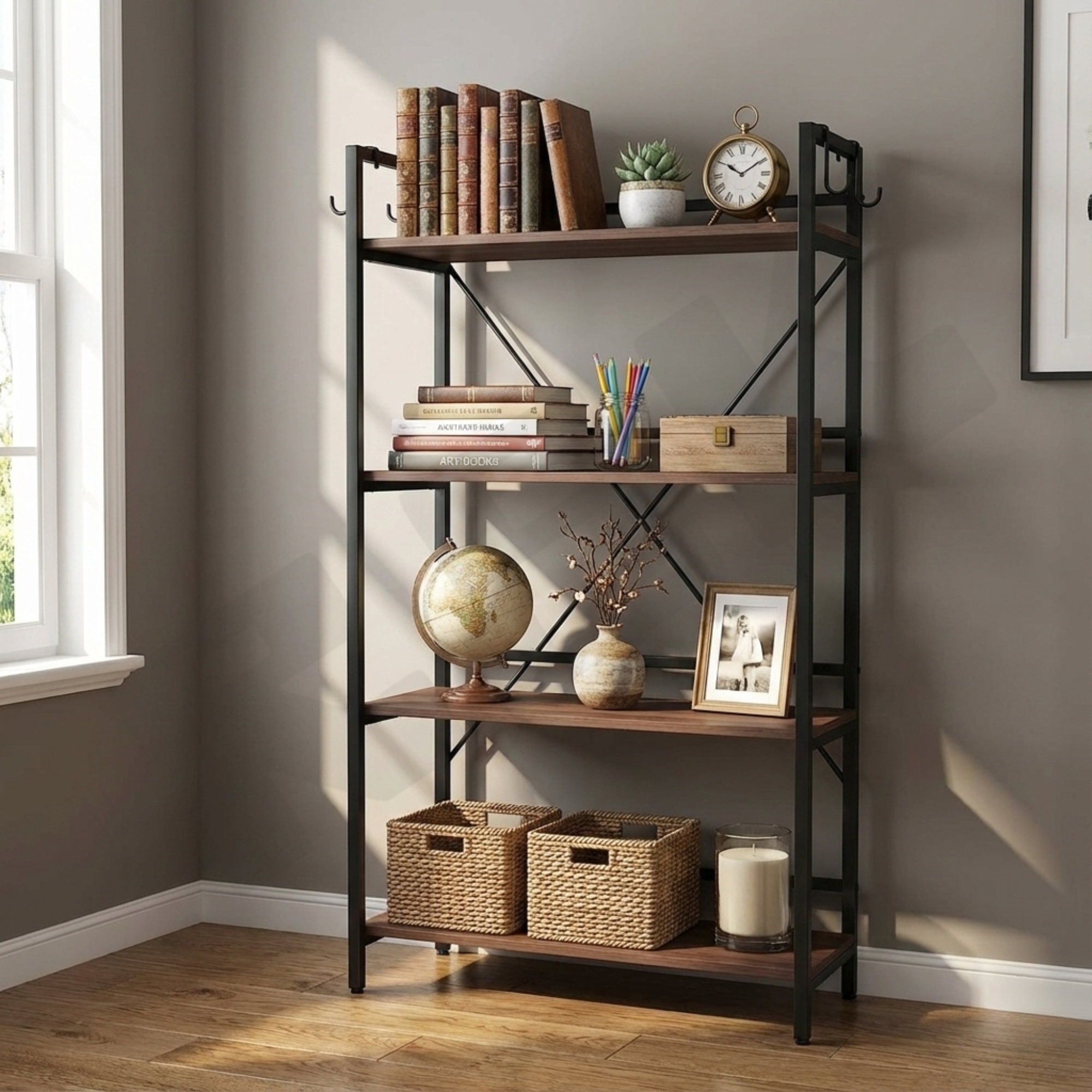 Multipurpose Metal Storage Rack