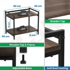 Heavy-Duty Microwave Stand