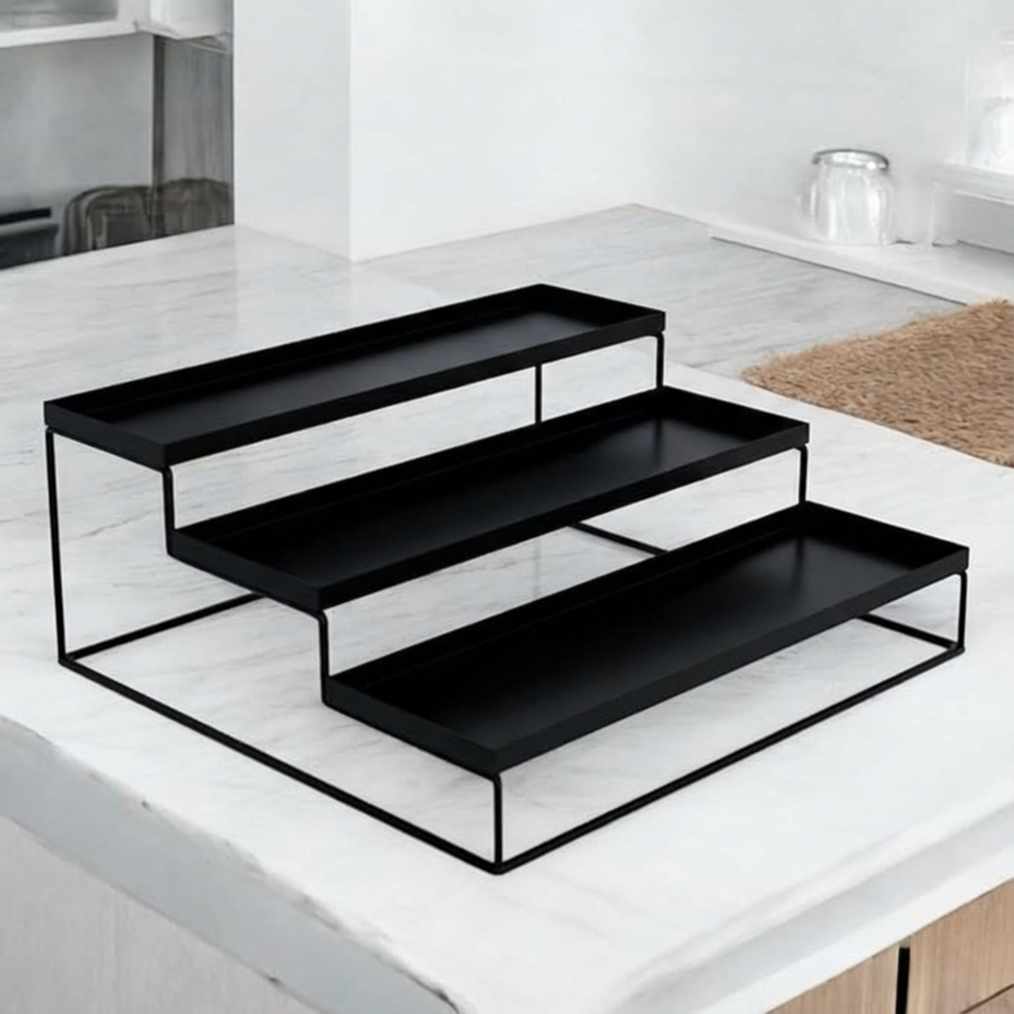 Three-Tier Countertop Organizer Stand